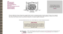Desktop Screenshot of maplegrovecemetery.org