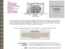 Tablet Screenshot of maplegrovecemetery.org